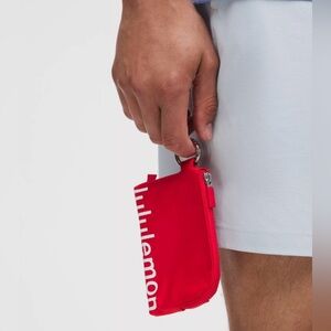 NWT Lululemon Red Card Pouch